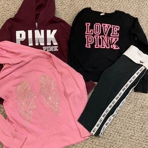 4 piece medium Victoria’s Secret pink lot